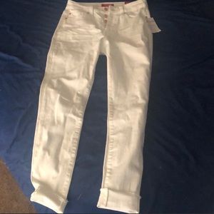 Guess high waist crop jeans